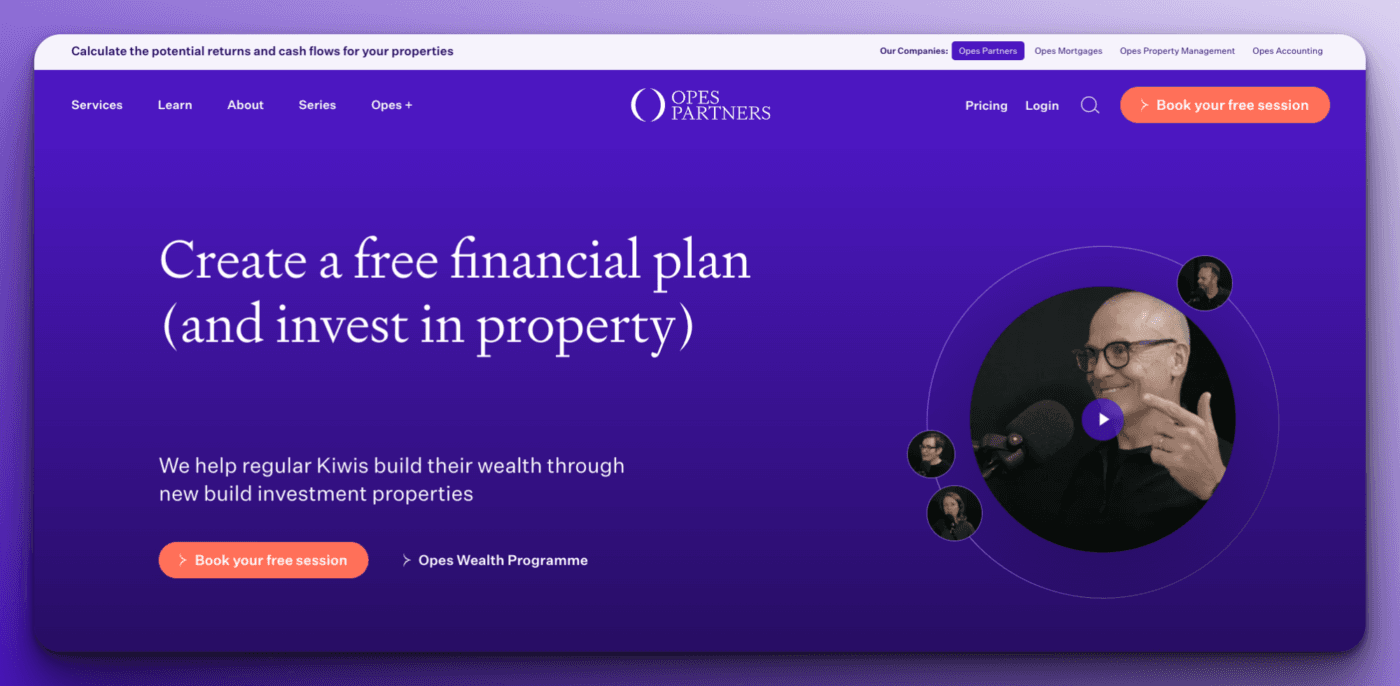 Opes website