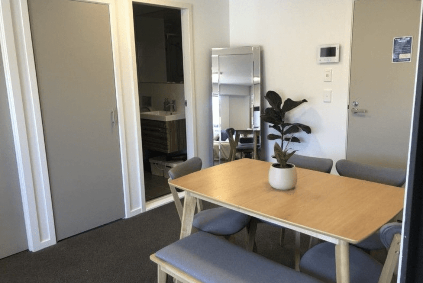 Inside the property