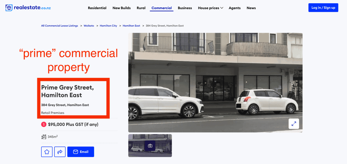 Commercial property
