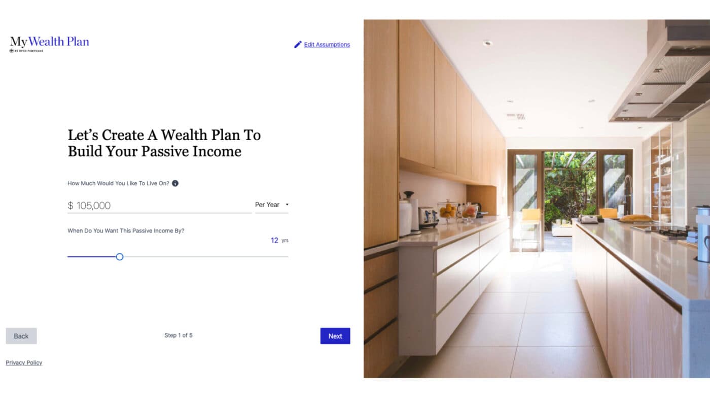 My wealth plan