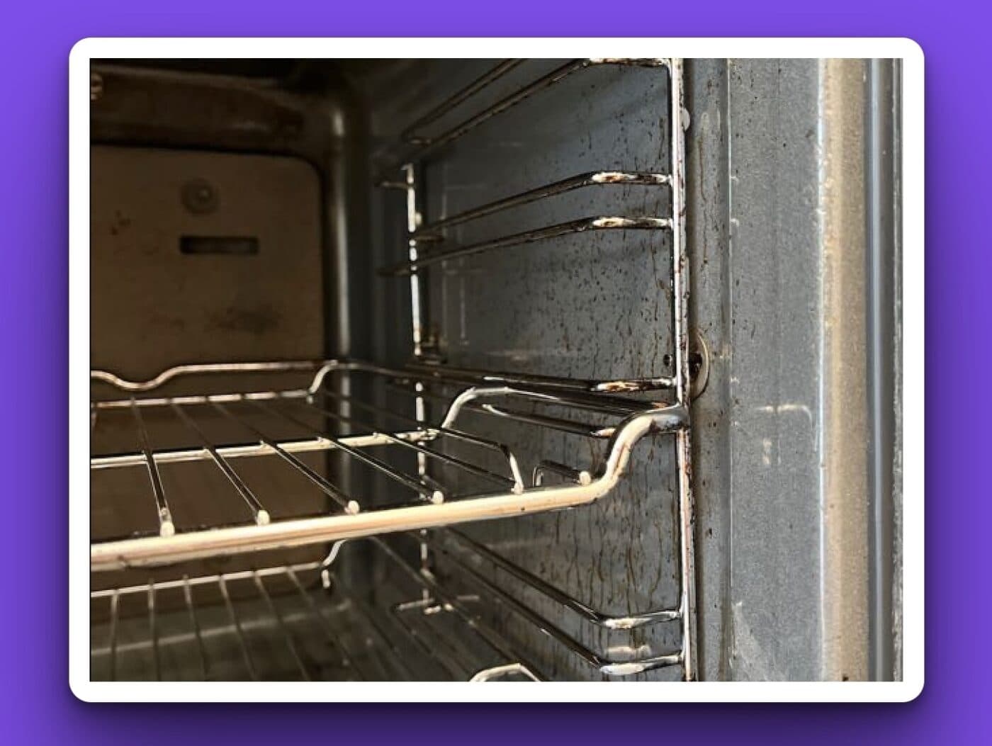 Oven dirty